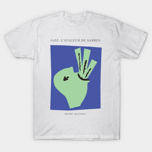 Henri Matisse - Jazz Series: L'avaleur de sabres #33 T-Shirt by GoodMoreInc